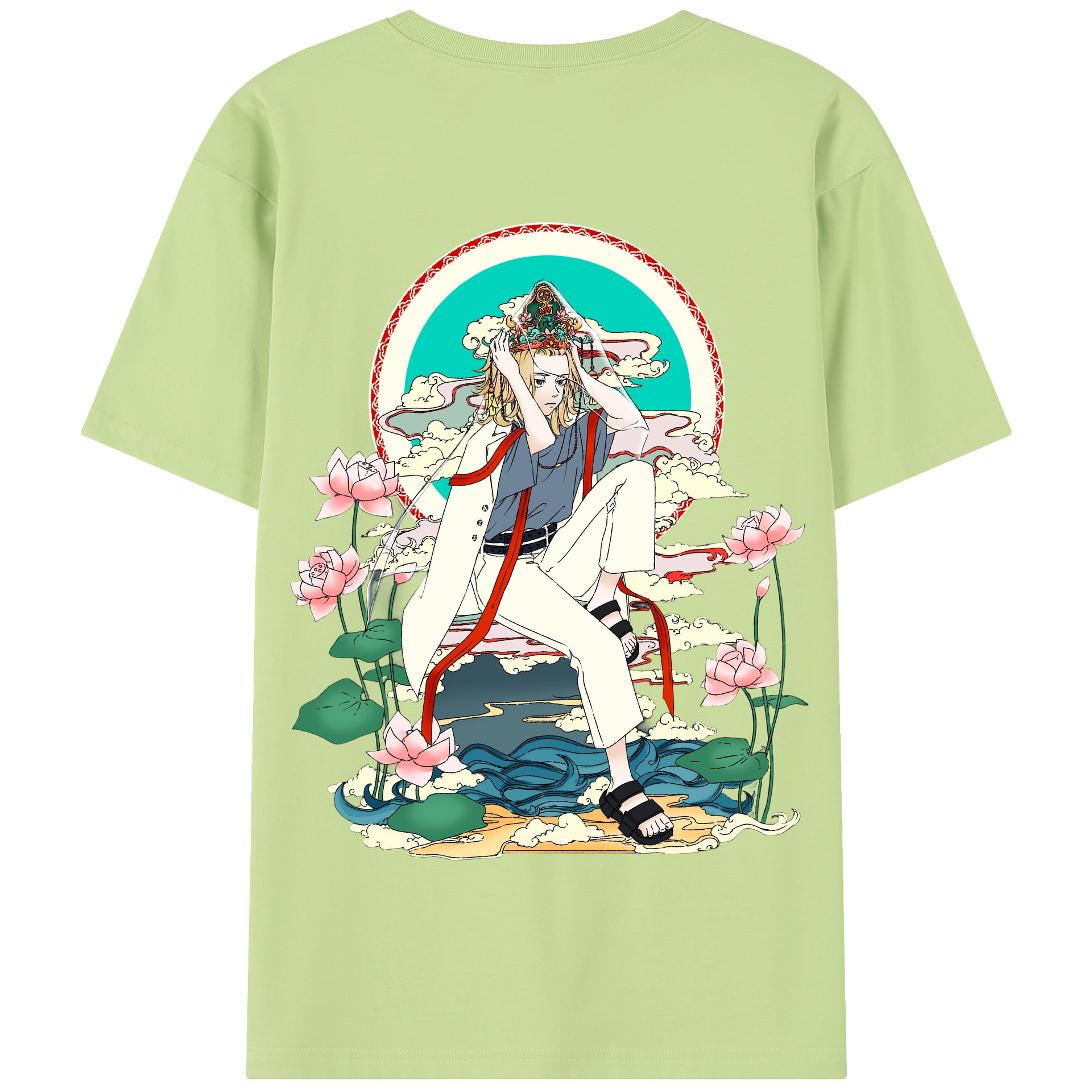 （画像用） 東京リベンジャーズ Tokyo Revengers 綿100％半袖Tシャツ（背面プリント）